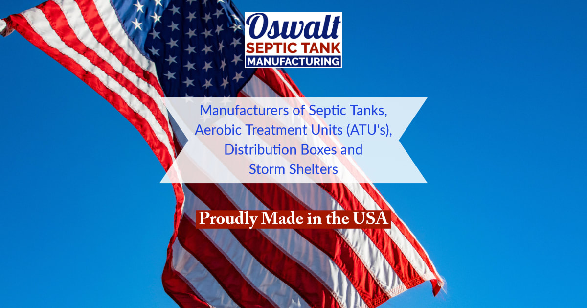 Manufacturers of Septic Tanks, Aerobic Treatment Units, Distribution Boxes and Storm Shelters - Made in the USA - Oswalt Septic Tank Manufacturing - Jasper, Alabama